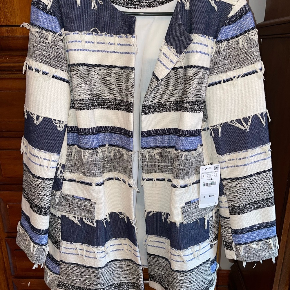 Zara basic blazer jacket
